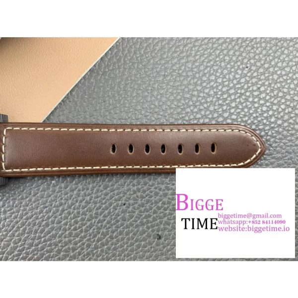 PAM661 Carbotech VSF 1:1 Best Edition on Brown Leather Strap P.9010 - Image 4