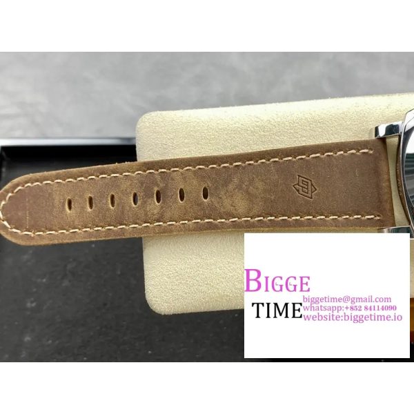PAM663 47mm Luminor Grey Dial Brown Leather Strap HWF P3000 - Image 7