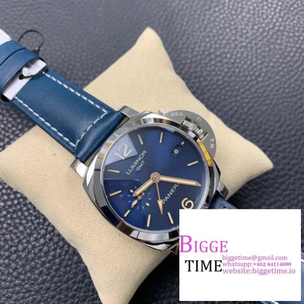 PAM688 S VSF 1:1 Best Edition Blue Dial on Blue Leather Strap P.9001  V2 - Image 8