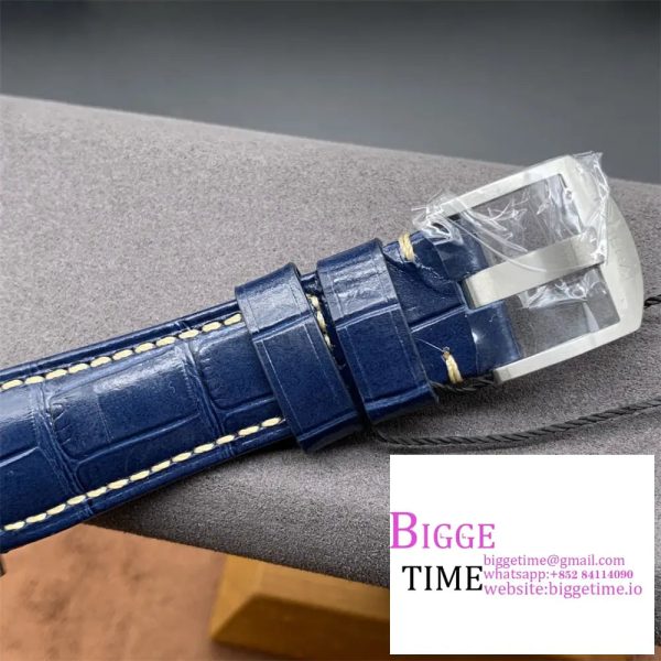 PAM927 Luminor Due VSF Best Edition Blue Dial on Blue Leather Strap AXXXIV - Image 5