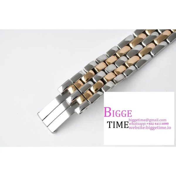 PANTH??RE 27mm Ladies RG/SS Diamond Bezel White Dial RG/SS Bracelet BVF Swiss Quartz - Image 5