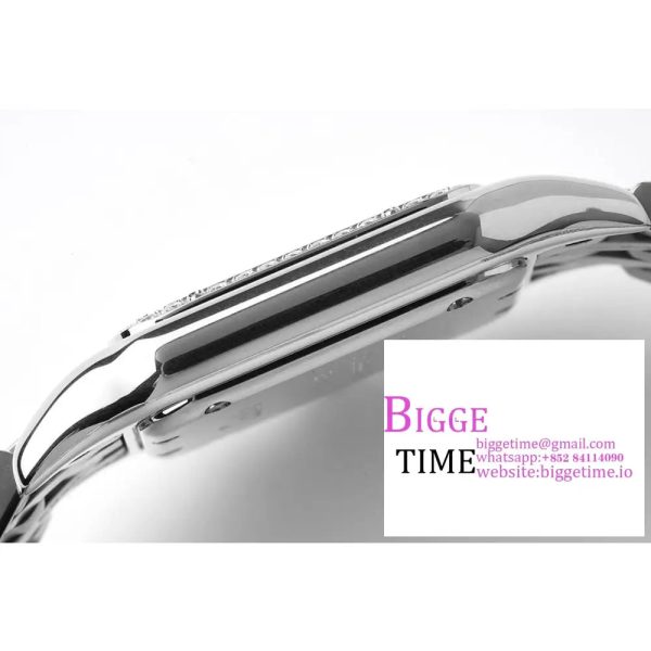 Panthère 27mm AF 1:1 Best Edition SS White Dial on SS Bracelet Ronda Quartz - Image 5