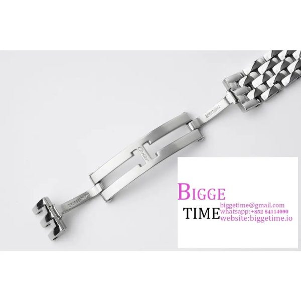 Panthère Ladies 22mm SS AF 1:1 Best Edition White Dial Diamonds Bezel on SS Bracelet Ronda Quartz - Image 6