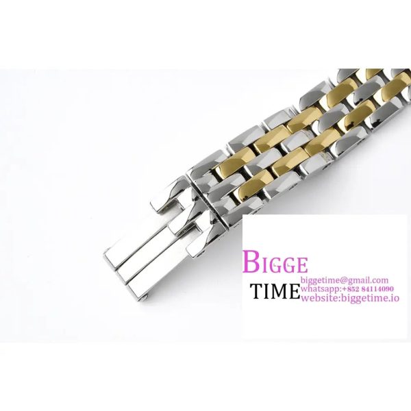 Panthère Ladies 22mm SS/YG AF 1:1 Best Edition White Dial on SS/YG Bracelet Ronda Quartz - Image 8