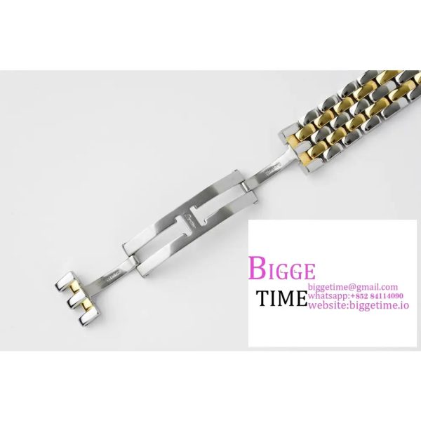 Panthère Secrete Ladies  K11 27mm SS/YG 1:1 Best Edition White Dial on SS/YG Bracelet Ronda Quartz - Image 8