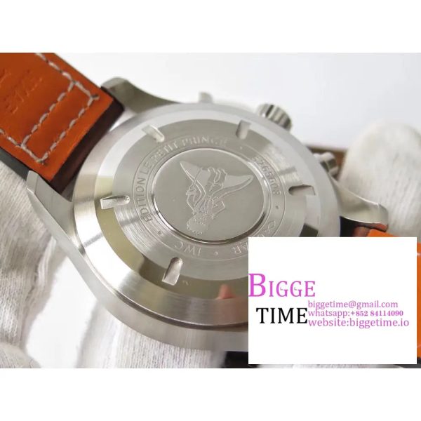 Pilot Chrono IW377721 "Le Petit Prince" SS ZF 1:1 Best Edition on Brown Leather Strap A7750 - Image 6
