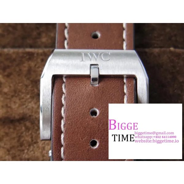 Pilot Chrono IW377721 "Le Petit Prince" SS ZF 1:1 Best Edition on Brown Leather Strap A7750 - Image 7