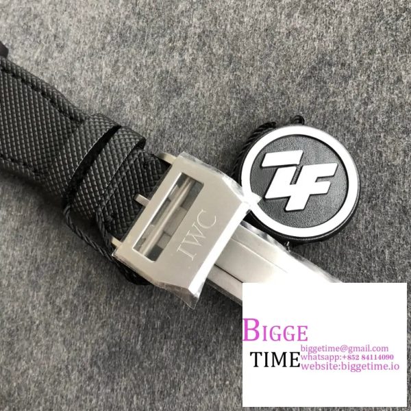 Pilot Chrono  IW389101 TOP GUN Real Ceramic ZF Best Edition on Black Nylon Strap A7750 - Image 7
