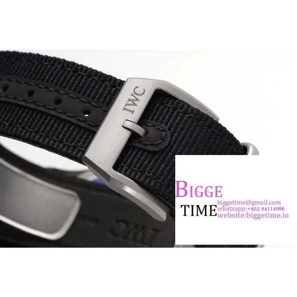 Pilot’s Watch Top Gun Black Ceramic IW326901 ZF 1:1 Best Edition on Black Nylon Strap A32111 - Image 9
