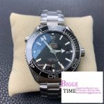 Planet Ocean 600M 39.5mm SS VSF 1:1 Best Edition Black Dial on SS Bracelet A8800