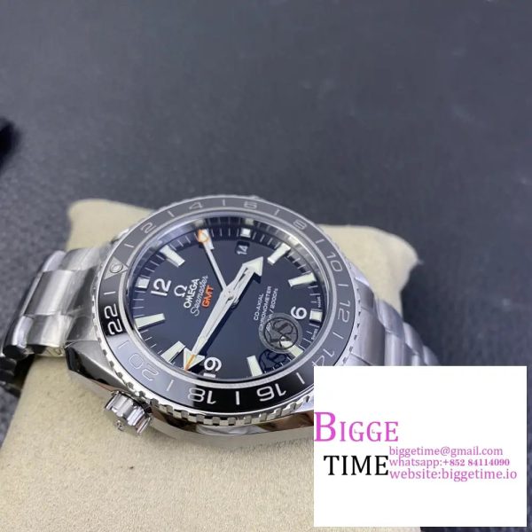 Planet Ocean Professional Ceramic Bezel 42mm 1:1 VSF Best Edition Silver Markers on SS Bracelet A8500 - Image 2