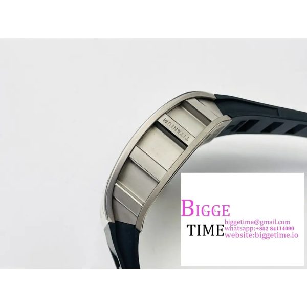 RM052 Tourbillon Black PVD Skeleton Dial Black Rubber Strap ZF Tourb - Image 8