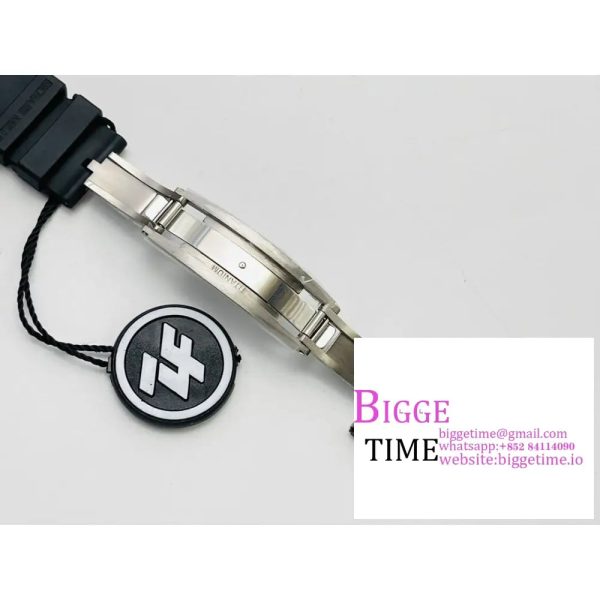 RM052 Tourbillon Black PVD Skeleton Dial Black Rubber Strap ZF Tourb - Image 7