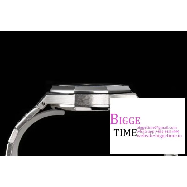 Royal Oak 37mm 15450 SS APSF 1:1 Best Edition Gray Textured Dial on SS Bracelet A3120 - Image 6