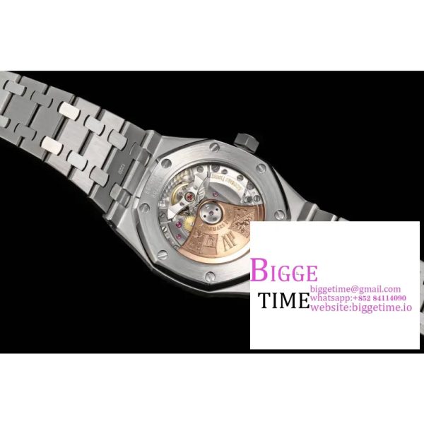 Royal Oak 37mm 15450 SS APSF 1:1 Best Edition White Textured Dial on SS Bracelet A3120 - Image 9
