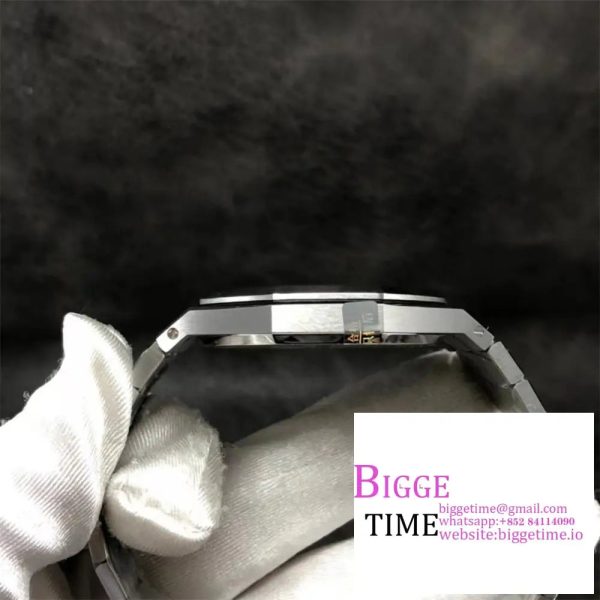 Royal Oak 39mm 15202BC SS XF 1:1 Best Edition Yellow Textured Dial on SS Bracelet A2121 V2 - Image 7