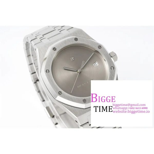 Royal Oak 41mm 1017 ALYX 9SM SS APSF Best Edition Silver Dial on SS Bracelet SA3120 - Image 4