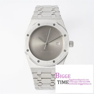 Royal Oak 41mm 1017 ALYX 9SM SS APSF Best Edition Silver Dial on SS Bracelet SA3120