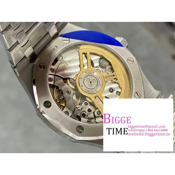 Royal Oak 41mm 15500 SS ZF 1:1 Best Edition Gray Textured Dial on SS Bracelet A4302 - Image 9
