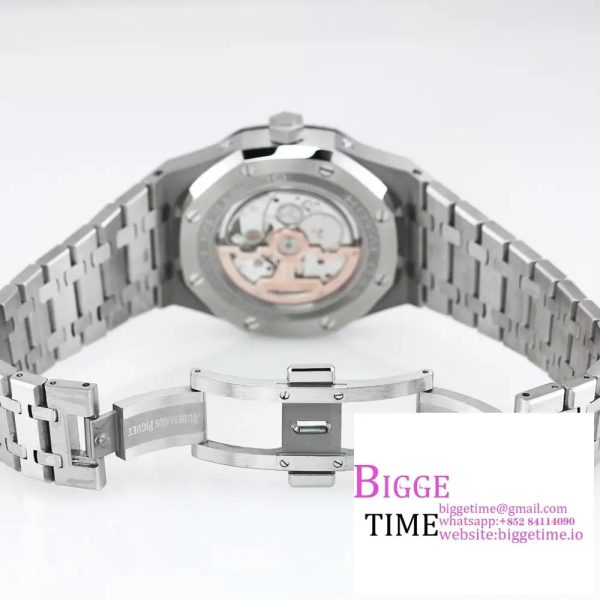 Royal Oak 41mm Complicated 26574 SS BBRF1:1 Best Edition Tiffany Blue Dial on SS Bracelet A5134 - Image 5