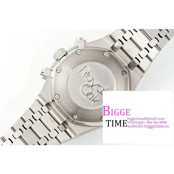 Royal Oak Chrono 26331 SS IPF 1:1 Best Edition Black/White Dial on SS Bracelet A7750 - Image 9