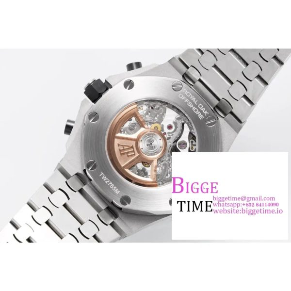 Royal Oak Offshore 42mm Blue/White Dial APF 1:1 Best Edition on SS Bracelet A3126 - Image 8