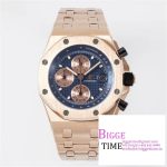 Royal Oak Offshore 42mm RG APF 1:1 Best Edition Blue/RG Dial on RG Bracelet A4404