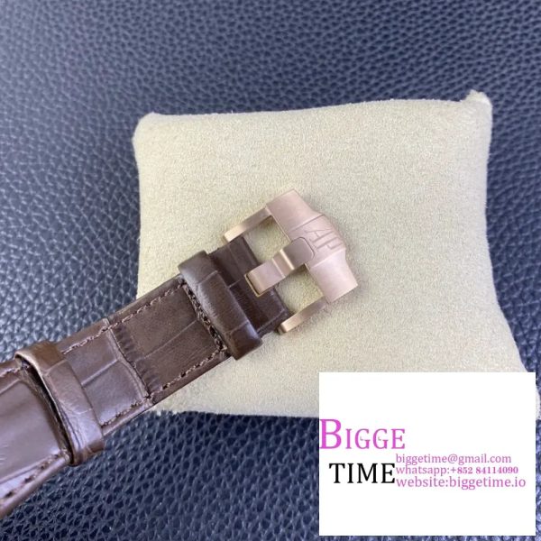 Royal Oak Offshore 42mm RG Brown Dial APF 1:1 Best Edition on RG Bracelet A3126 - Image 8