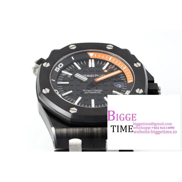 Royal Oak Offshore Diver 15707 Black Ceramic APSF 1:1 Best Edition SA3120 - Image 4