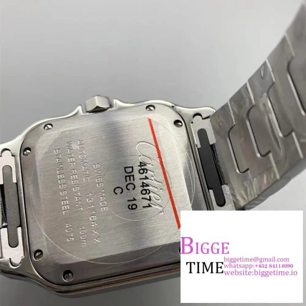 Santos Medium 35mm YG White Dial SS Bracelet BVF MY9015 - Image 6