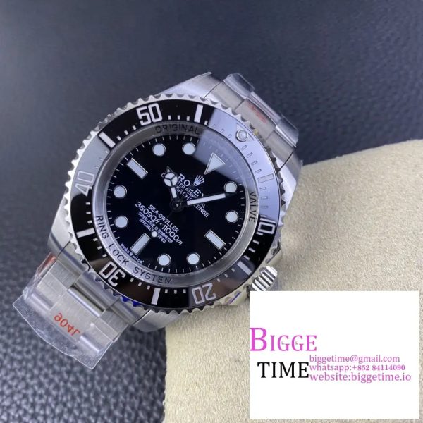 Sea-Dweller 126660 CSF 1:1 Best Edition 904L SS Case Black Dail and Bracelet VR3235 - Image 5