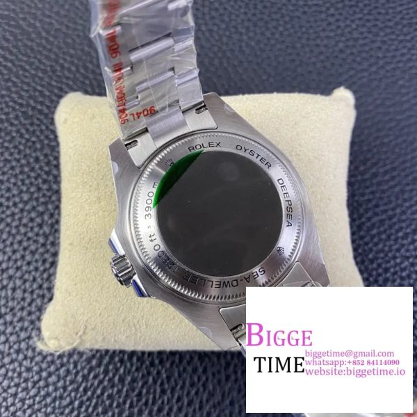Sea-Dweller 126660 CSF 1:1 Best Edition 904L SS Case Black Dail and Bracelet VR3235 - Image 9