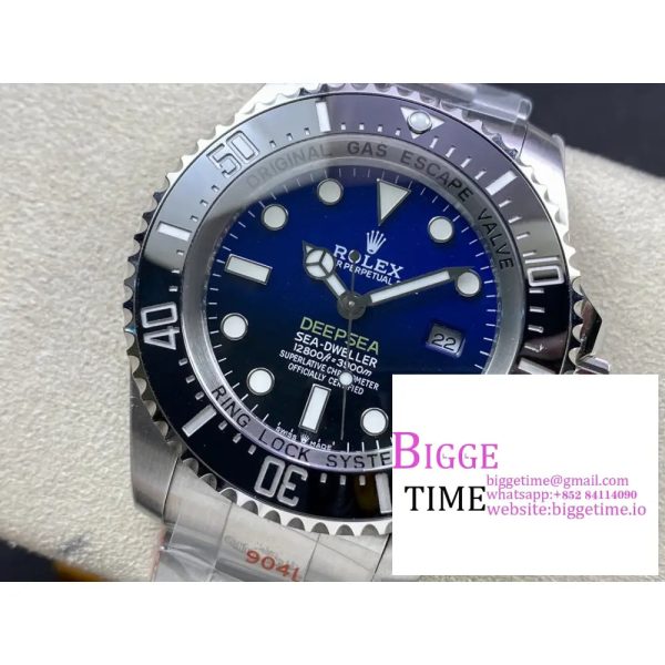 Sea-Dweller 'D-Blue' 126660  CSF 1:1 Best Edition 904L SS Case and Bracelet VR3235 - Image 3