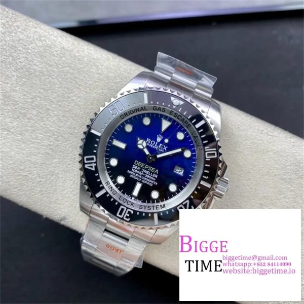 Sea-Dweller 'D-Blue' 126660  CSF 1:1 Best Edition 904L SS Case and Bracelet VR3235
