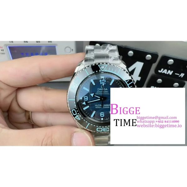 Seamaster 6000M Ultra Deep 45.5mm Summer blue SS Bracelet VSF A8912 - Image 2