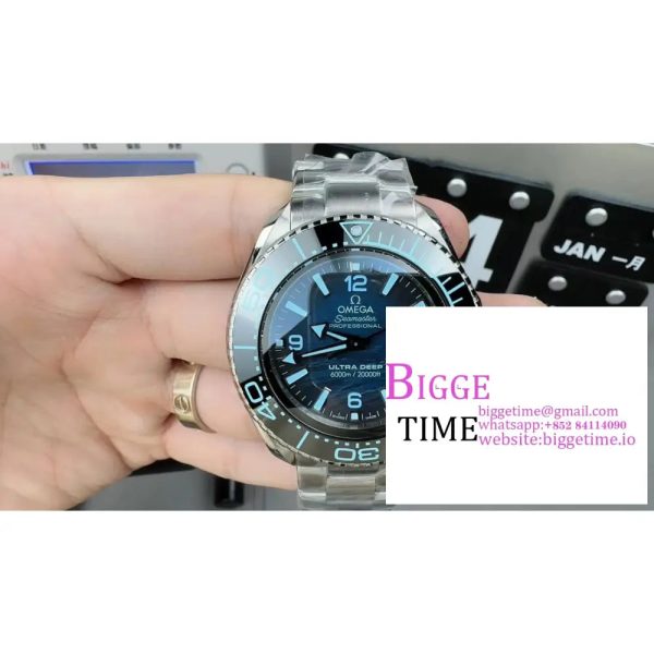 Seamaster 6000M Ultra Deep 45.5mm Summer blue SS Bracelet VSF A8912 - Image 4