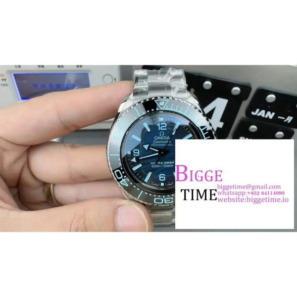 Seamaster 6000M Ultra Deep 45.5mm Summer blue SS Bracelet VSF A8912 - Image 5