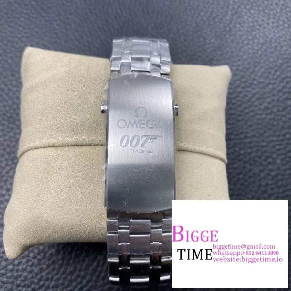 Seamaster Diver 300M 007 James Bond 42mm Ceramic Black Dial SS Bracelet VSF A8800 - Image 9