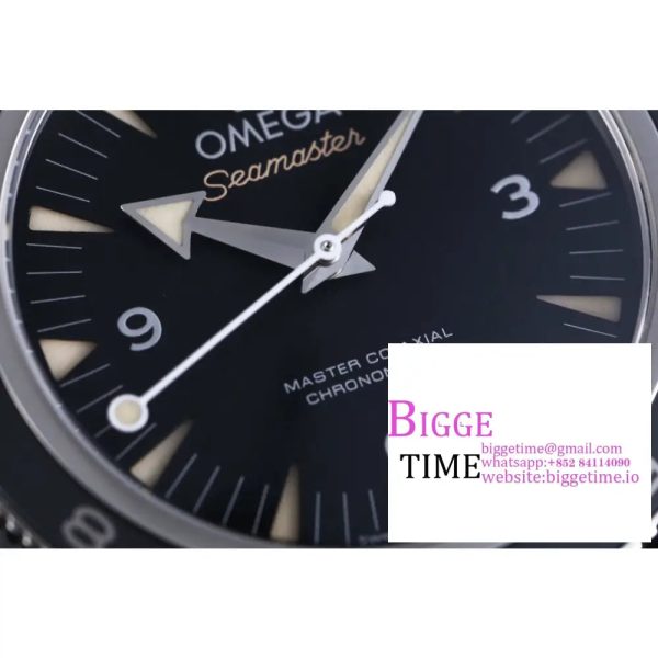 Seamaster Diver 300M Spectre 41mm Ceramic Black Dial NATO Strap VSF A8400 - Image 4