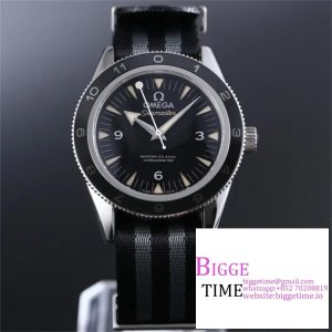 Seamaster Diver 300M Spectre 41mm Ceramic Black Dial NATO Strap VSF A8400