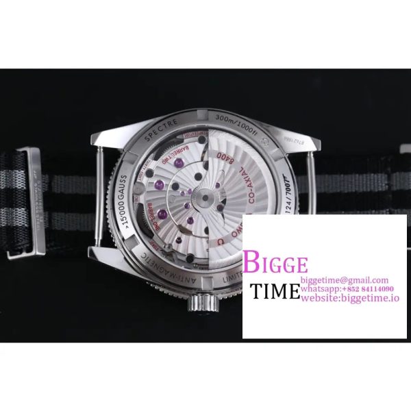 Seamaster Diver 300M Spectre 41mm Ceramic Black Dial NATO Strap VSF A8400 - Image 8