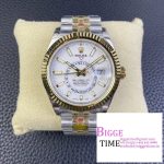 Skydweller 326934 SS/YG JNF 1:1 Best Edition White Dial on SS/YG Bracelet Asian 23J