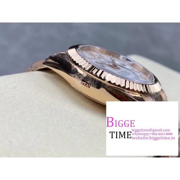 Skydweller 326935 RG JNF 1:1 Best Edition White Dial on RG Bracelet Asian 23J - Image 5
