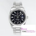 Skydweller 42mm 326934 Black Dial Oyster Bracelet ZF A2824