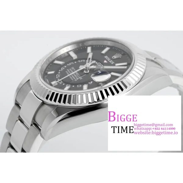Skydweller 42mm 326934 Black Dial Oyster Bracelet ZF A2824 - Image 5