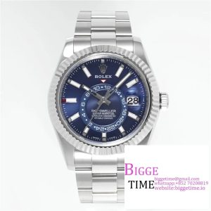 Skydweller 42mm 326934 Blue Dial Oyster Bracelet ZF A2824