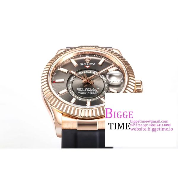 Skydweller 42mm 326934 RG Grey Dial Oysterflex Strap JWF A23J - Image 2