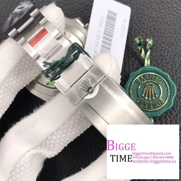 Special Discounted Submariner 116610 LV Green Ceramic ZZF Junior Edition 316L SS Case and Bracelet VR3135 - Image 7