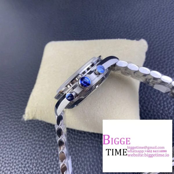 Speedmaster Professional “Silver Snoopy Award” 50th Anniversary OSF 1:1 Best Edition on SS Bracelet A3861 - Image 7