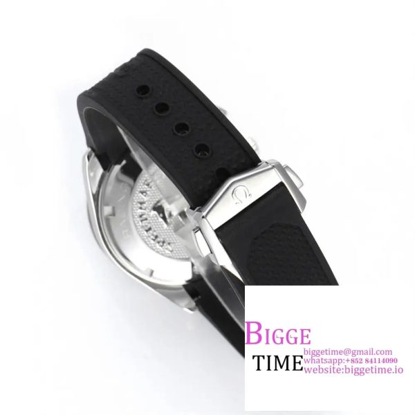 Speedmaster Racing Master SS HRF Maker Blue/Black Dial on Black Rubber Strap A7750 - Image 8